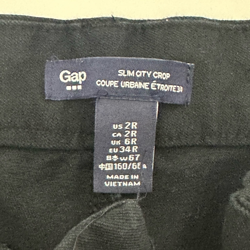 Gap Women's Straight Leg Pants - Black 🌟 - Picture 9 of 11
